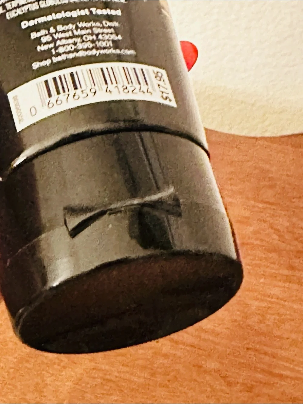 Bath & Body Works After Dark Gradient Yellow and Black Body Cream